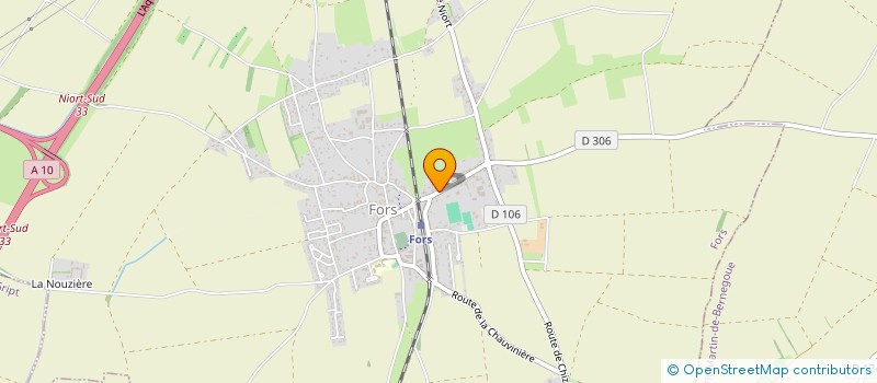 localisation de l'entreprise MONSIEUR LAURENT NIVAU  FORS