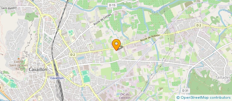 localisation de l'entreprise MONSIEUR LAURENT NOCETI  CAVAILLON