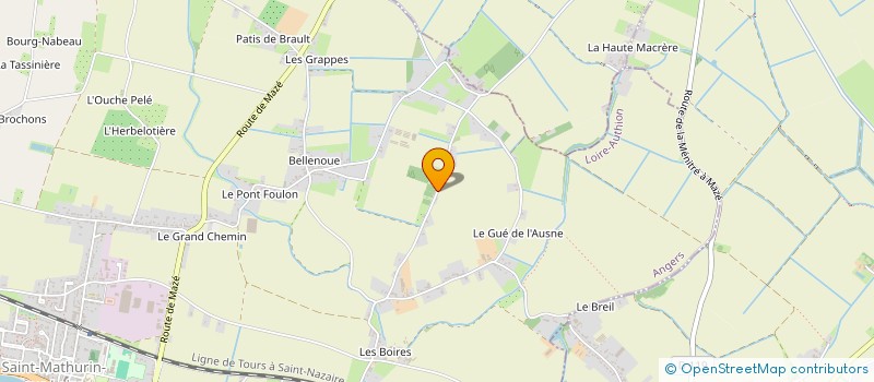 localisation de l'entreprise MONSIEUR LAURENT NOEL à LOIRE-AUTHION