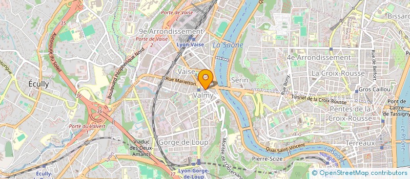 localisation de l'entreprise MONSIEUR LAURENT NOEL  LYON