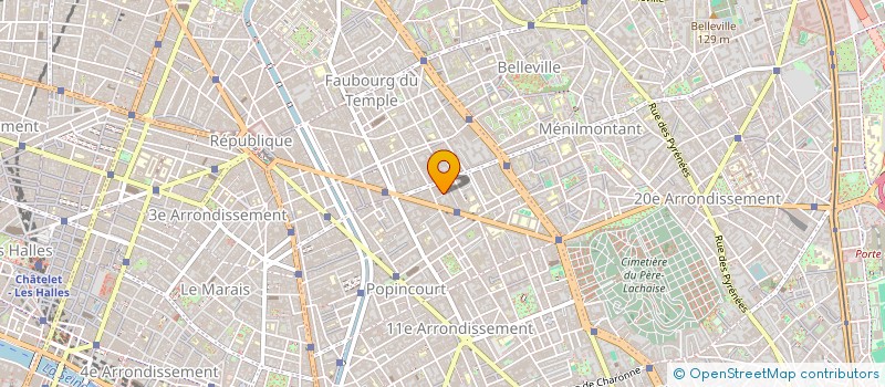 localisation de l'entreprise MONSIEUR LAURENT NOIRIEL  PARIS