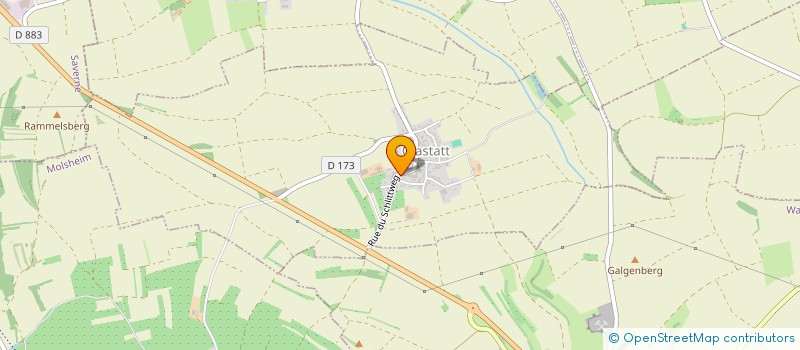 localisation de l'entreprise MONSIEUR LAURENT NONNENMACHER  CRASTATT