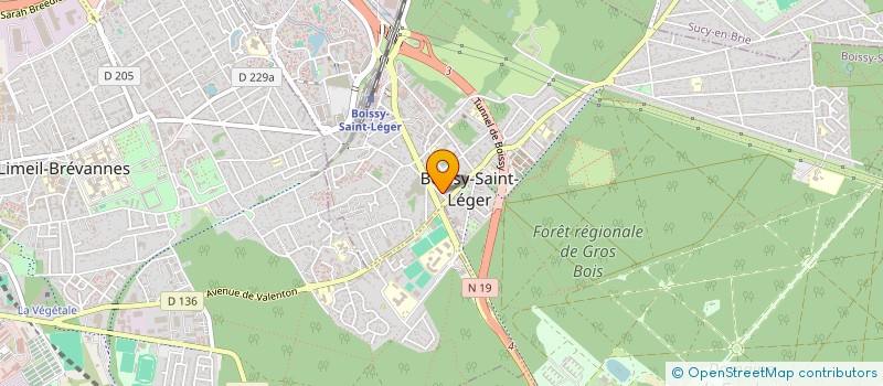 localisation de l'entreprise MONSIEUR LAURENT NOURRY à BOISSY-SAINT-LEGER