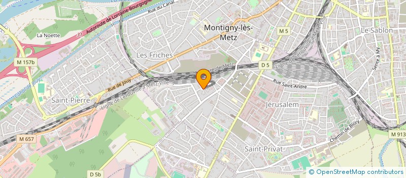 localisation de l'entreprise MONSIEUR LAURENT NUNENTHAL  MONTIGNY-LES-METZ