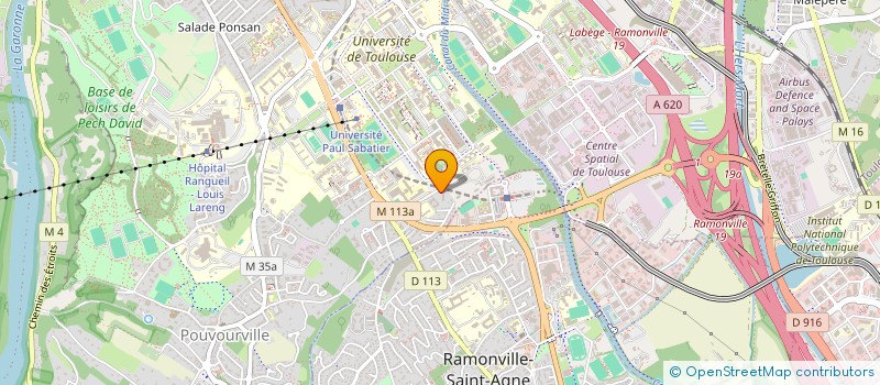localisation de l'entreprise MONSIEUR LAURENT OGUENIN  TOULOUSE