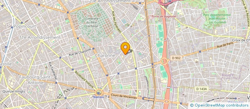 localisation de l'entreprise MONSIEUR LAURENT OKROGLIC  PARIS