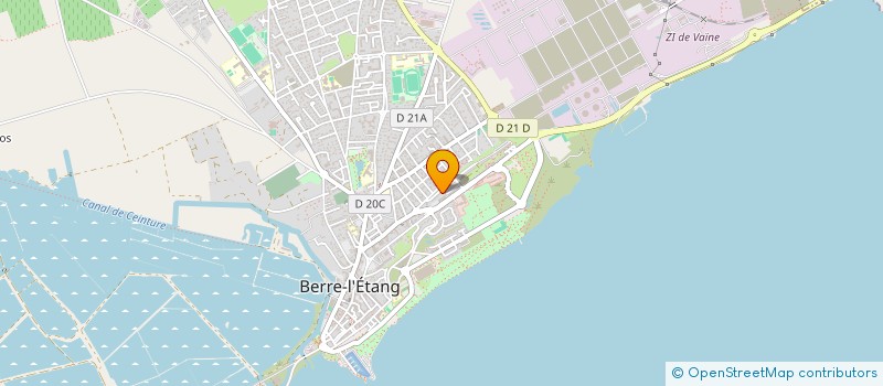 localisation de l'entreprise MONSIEUR LAURENT OLIVEIRA à BERRE L'ETANG