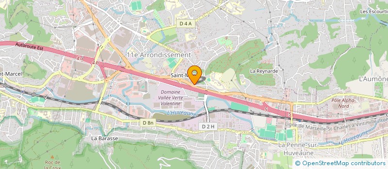 localisation de l'entreprise MONSIEUR LAURENT ORTEGA  MARSEILLE