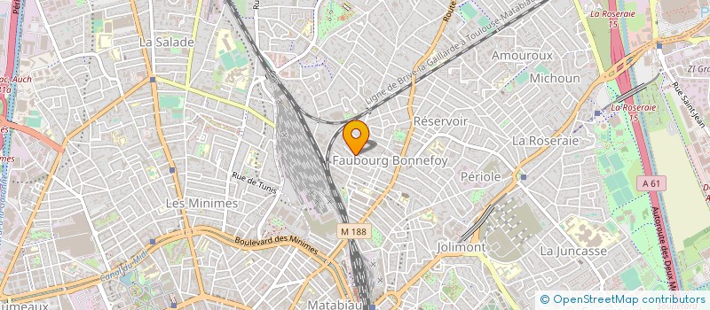 localisation de l'entreprise MONSIEUR LAURENT ORTEGA MARIN à TOULOUSE