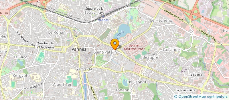 localisation de l'entreprise MONSIEUR LAURENT OSIECKI à VANNES