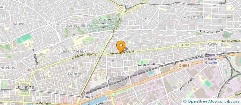localisation de l'entreprise MONSIEUR LAURENT OSMONT à LE HAVRE