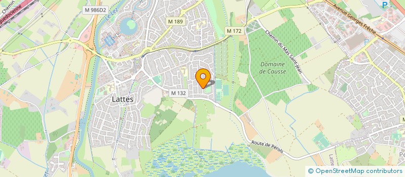 localisation de l'entreprise MONSIEUR LAURENT OSSART à LATTES