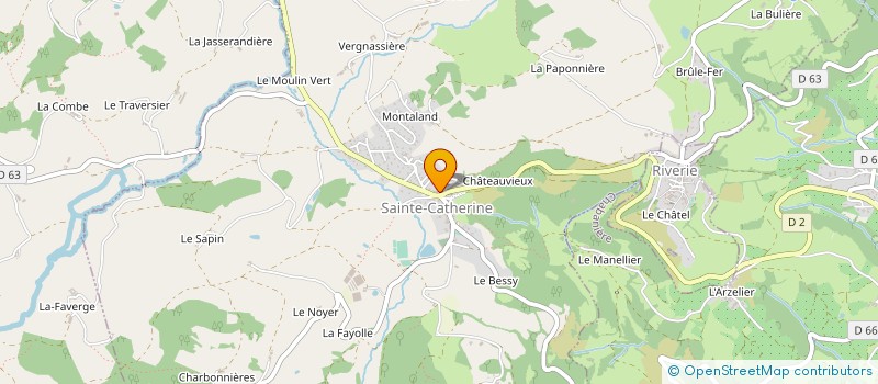 localisation de l'entreprise MONSIEUR LAURENT OUANICH  SAINTE-CATHERINE