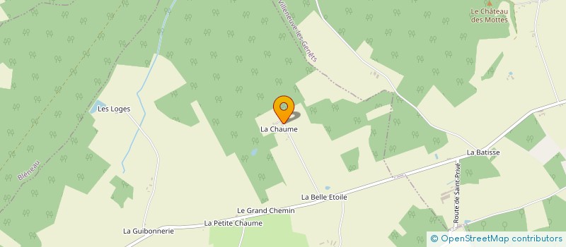 localisation de l'entreprise MONSIEUR LAURENT OUDELAIN  CHAMPCEVRAIS