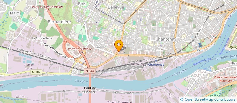 localisation de l'entreprise MONSIEUR LAURENT OUISSE à NANTES
