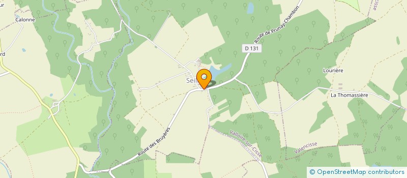 localisation de l'entreprise MONSIEUR LAURENT OUROS  VEUZAIN-SUR-LOIRE