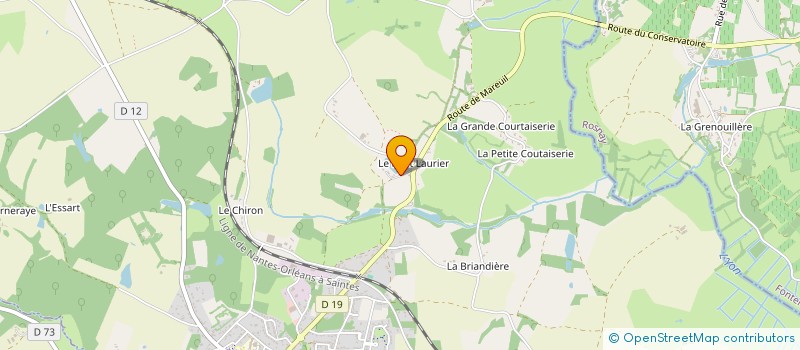 localisation de l'entreprise MONSIEUR LAURENT PACREAU à CHAMP-SAINT-PERE (LE)