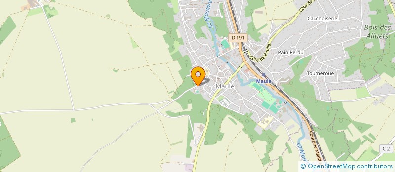 localisation de l'entreprise MONSIEUR LAURENT PADEL  MAULE