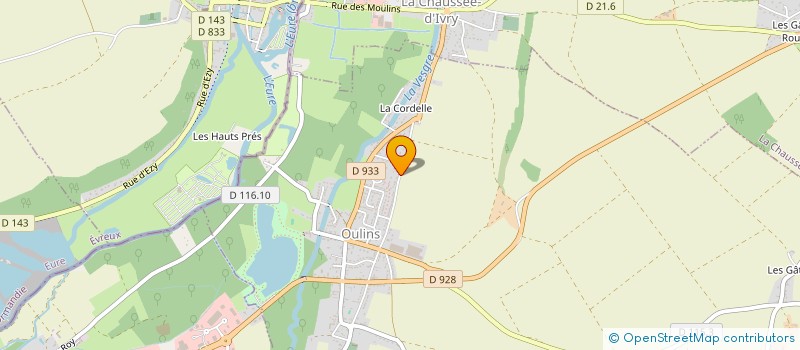 localisation de l'entreprise MONSIEUR LAURENT PADOVAN à OULINS