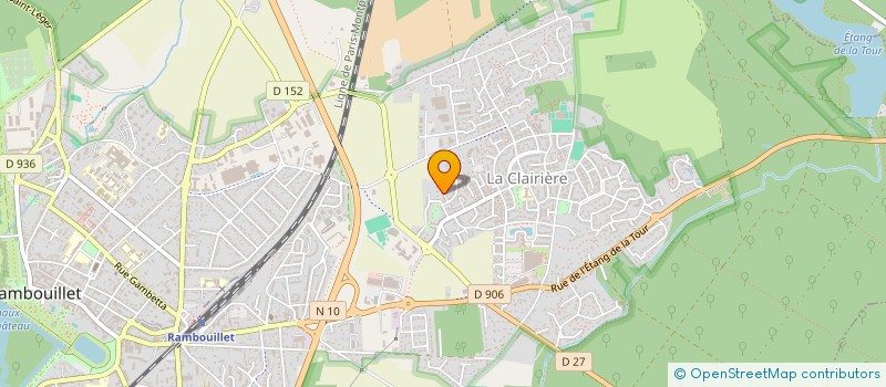 localisation de l'entreprise MONSIEUR LAURENT PALAMARINGUE à RAMBOUILLET