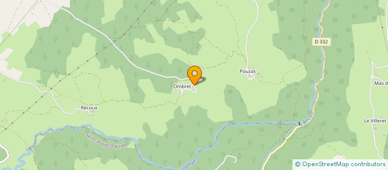 localisation de l'entreprise MONSIEUR LAURENT PALHEIRE  VENTEUGES