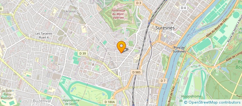 localisation de l'entreprise MONSIEUR LAURENT PALIX  SURESNES