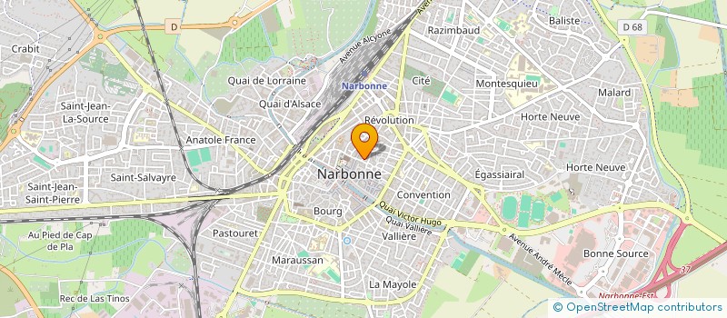 localisation de l'entreprise MONSIEUR LAURENT PALOMAS  NARBONNE