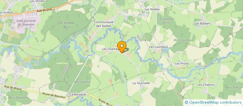 localisation de l'entreprise MONSIEUR LAURENT PAQUELIER  SAINT-MARTIN-DU-MONT