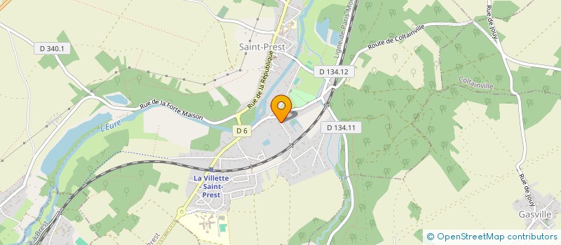 localisation de l'entreprise MONSIEUR LAURENT PARC à SAINT-PREST