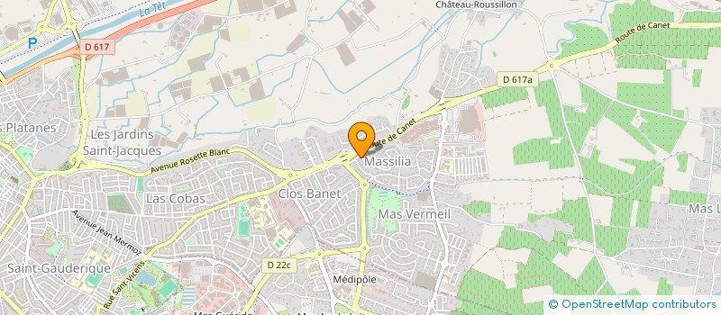 localisation de l'entreprise MONSIEUR LAURENT PARES  PERPIGNAN