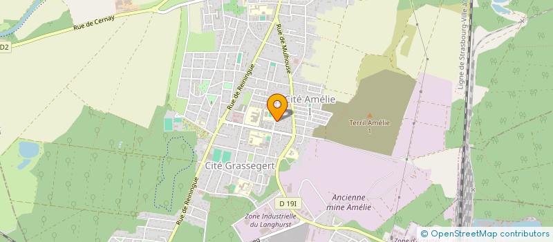 localisation de l'entreprise MONSIEUR LAURENT PARISE  WITTELSHEIM