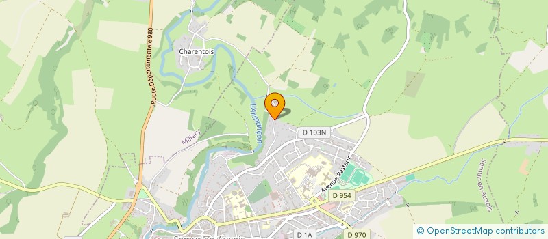 localisation de l'entreprise MONSIEUR LAURENT PARISOT  SEMUR-EN-AUXOIS