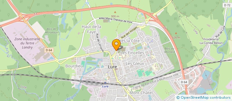 localisation de l'entreprise MONSIEUR LAURENT PARISOT  MALBOUHANS