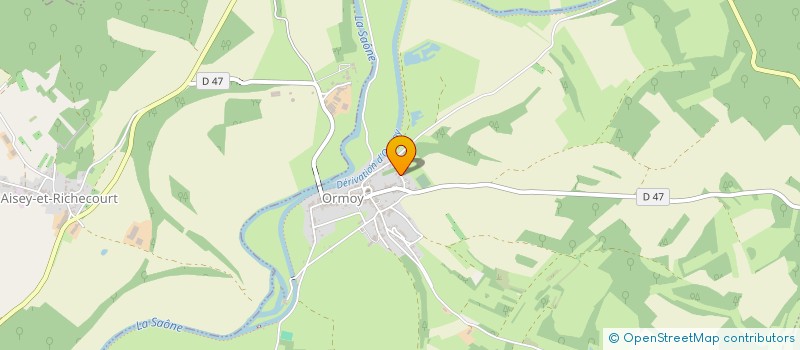 localisation de l'entreprise MONSIEUR LAURENT PARISOT à ORMOY