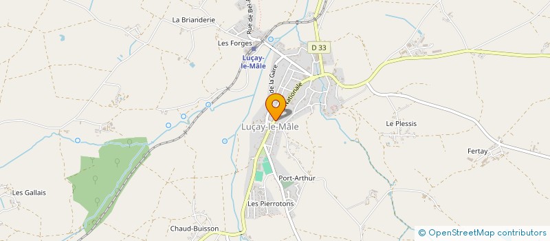 localisation de l'entreprise MONSIEUR LAURENT PARISSE à LUCAY-LE-MALE