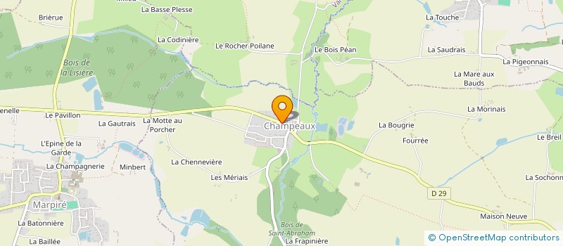 localisation de l'entreprise MONSIEUR LAURENT PARRA à CHAMPEAUX
