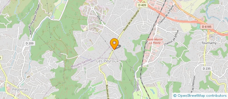 localisation de l'entreprise MONSIEUR LAURENT PARSERIANTZ à MOUGINS