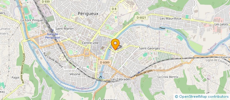 localisation de l'entreprise MONSIEUR LAURENT PARTY  PERIGUEUX