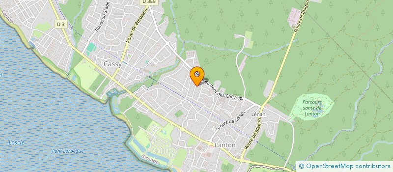 localisation de l'entreprise MONSIEUR LAURENT PASCAL  LANTON