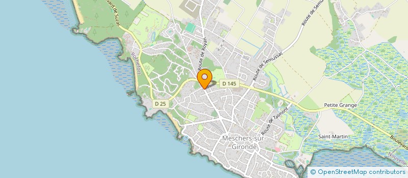 localisation de l'entreprise MONSIEUR LAURENT PASCAUD  MESCHERS-SUR-GIRONDE