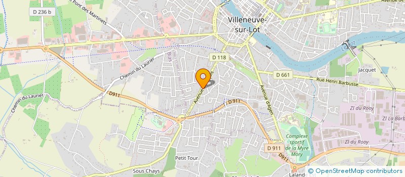 localisation de l'entreprise MONSIEUR LAURENT PASQUET à VILLENEUVE-SUR-LOT