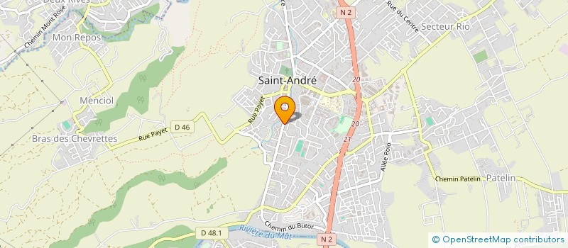 localisation de l'entreprise MONSIEUR LAURENT PASQUET à SAINT-ANDRE