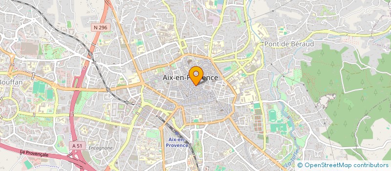 localisation de l'entreprise MONSIEUR LAURENT PASQUETTE  AIX-EN-PROVENCE