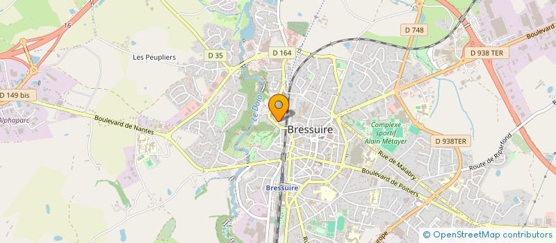 localisation de l'entreprise MONSIEUR LAURENT PASQUIER  BRESSUIRE