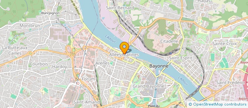 localisation de l'entreprise MONSIEUR LAURENT PASTRE à BAYONNE