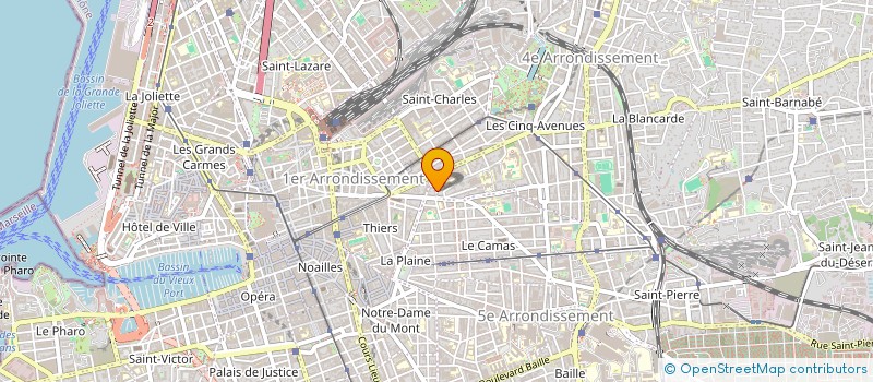 localisation de l'entreprise MONSIEUR LAURENT PATAIN à MARSEILLE