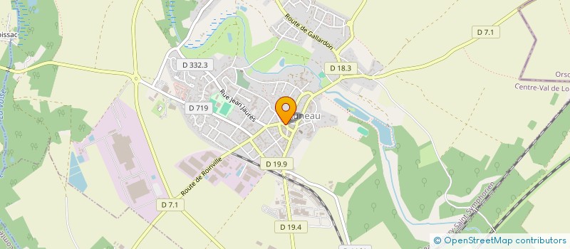 localisation de l'entreprise MONSIEUR LAURENT PATRIGEON à AUNEAU-BLEURY-SAINT-SYMPHORIEN
