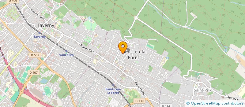 localisation de l'entreprise MONSIEUR LAURENT PAUL  SAINT-LEU-LA-FORET