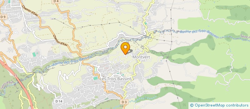 localisation de l'entreprise MONSIEUR LAURENT PAUSE  LES TROIS-BASSINS