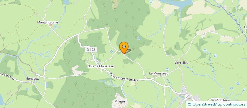 localisation de l'entreprise MONSIEUR LAURENT PAUTET  POIL